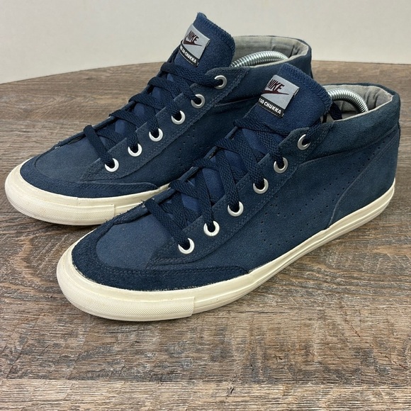 Nike Go Chukka Suede Mid Casual Sneakers 487335-400 Size 9.5 main image 4